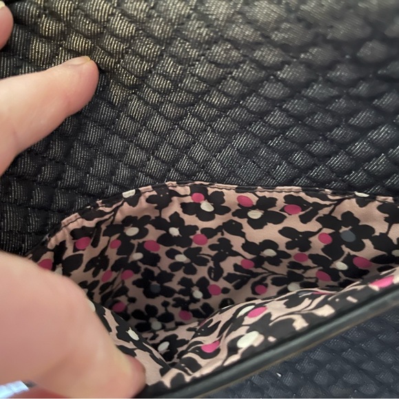 Vera Bradley Carson Mini Shoulder Bag Charcoal - Picture 5 of 5